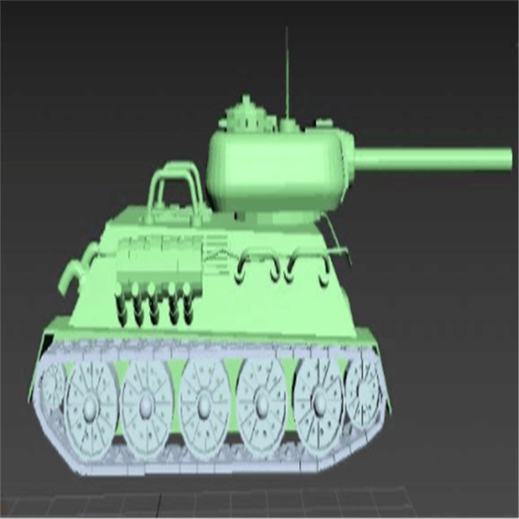 浈江充气军用坦克模型